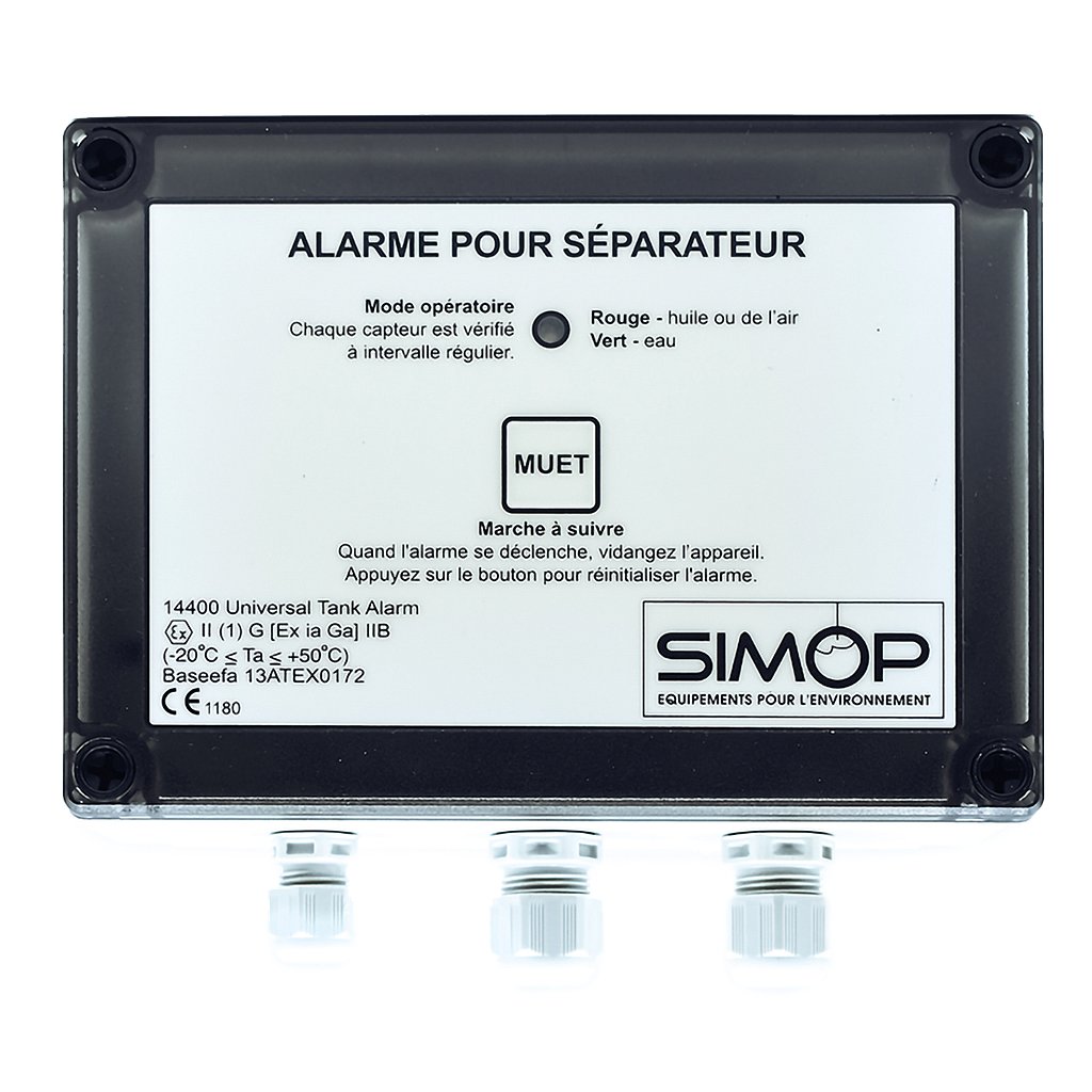 Simop alarme de niveau/separ graisse