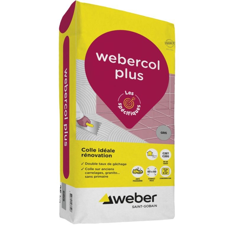 Weber.col plus blanc 25 kg