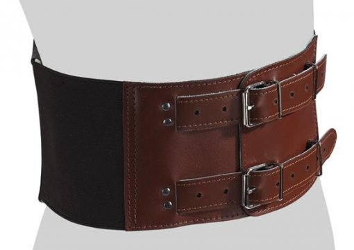 Ceinture de maintien toile gt cuir (95/115cm)