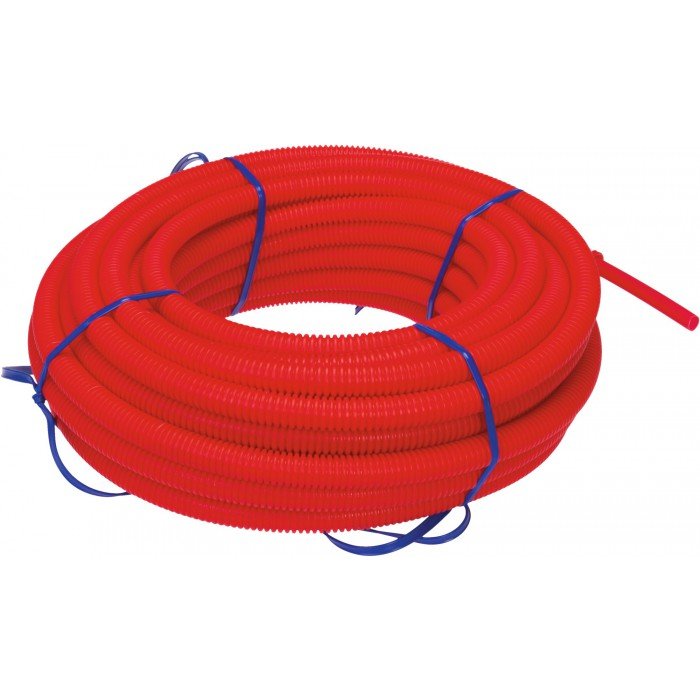 Per tra tube 16x25m gaine rouge