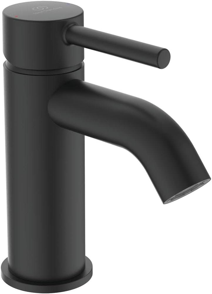 Ideal mitigeur lavabo noir mat