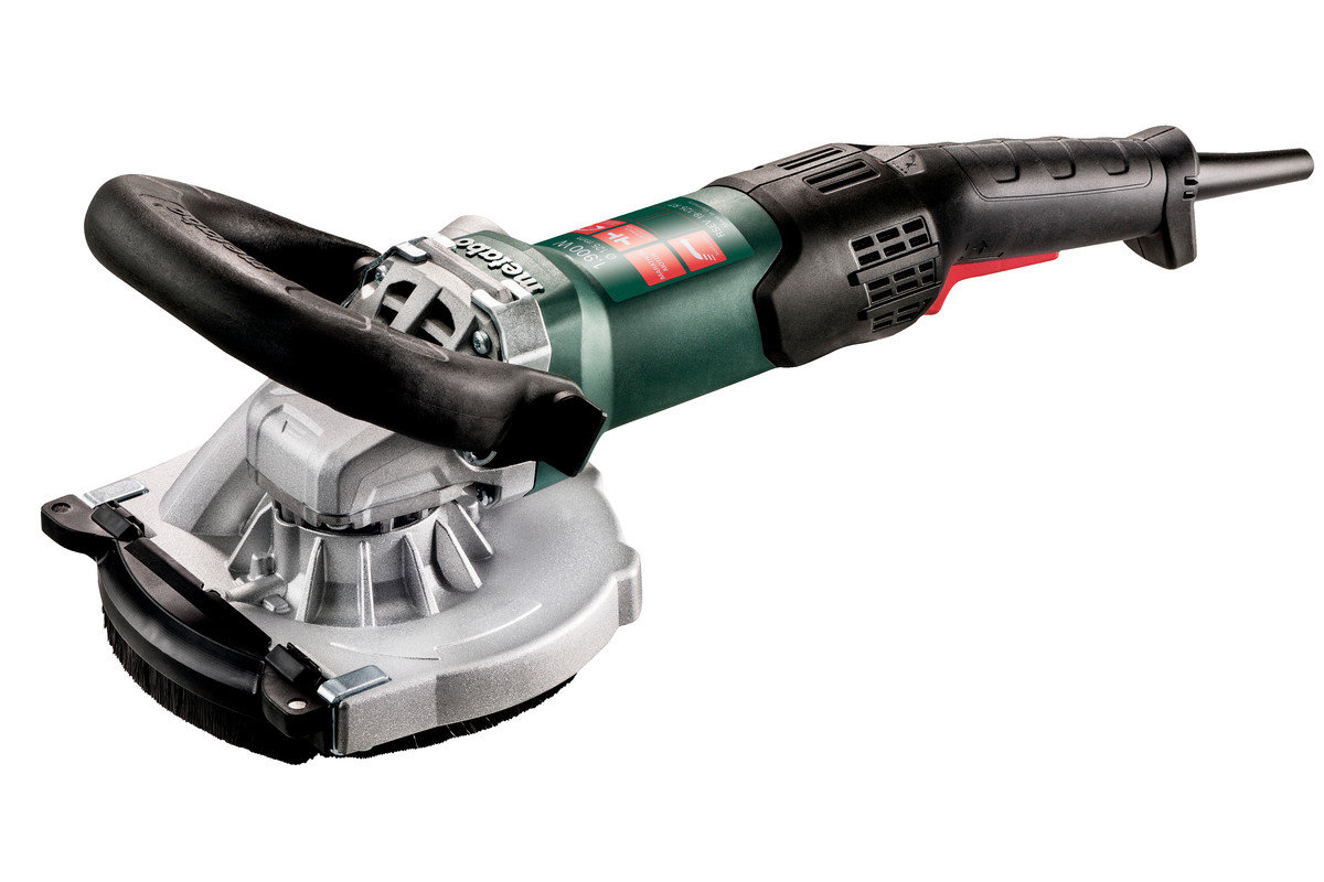 Ponceuses de rénovation - Metabo - RSEV 19-125 RT - Coffret; avec meule-boisseau diamantée Béton « professional »