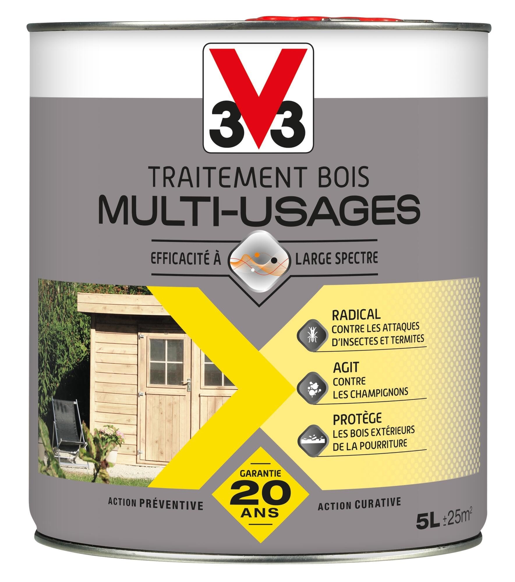 Traitement v33 multi usage 5l+20%