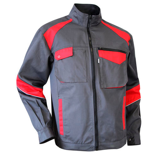 Blouson t3 colza gris/rouge 280gr