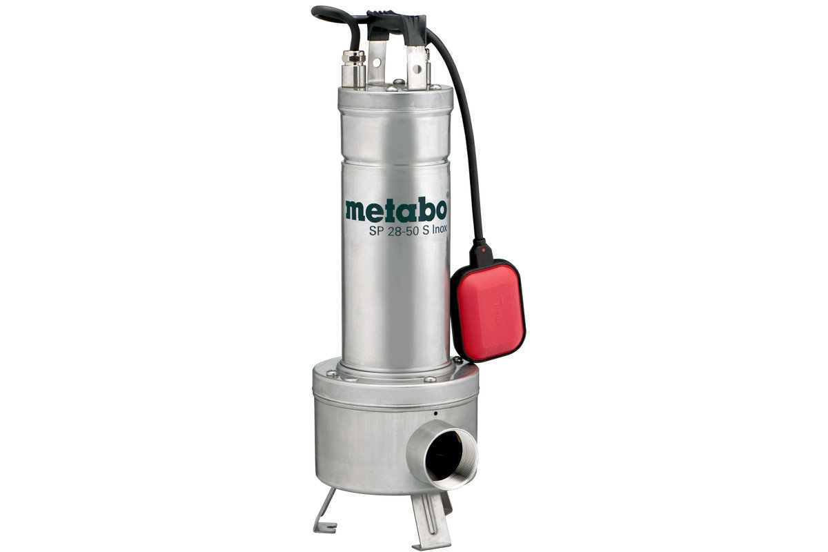 Pompes de chantier et pour eau sale - Metabo - SP 28-50 S Inox - carton