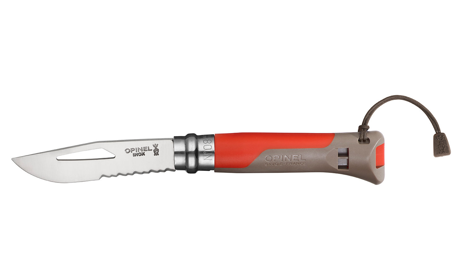 Opinel couteau n°8 outdoor rouge 8,5cm