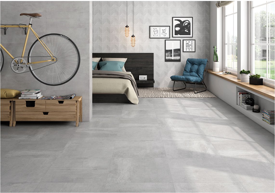 60,8X60,8 NOMAD GRIS AD 1 CHX GEOTILES. Vendu au carton (1,85M2/carton)