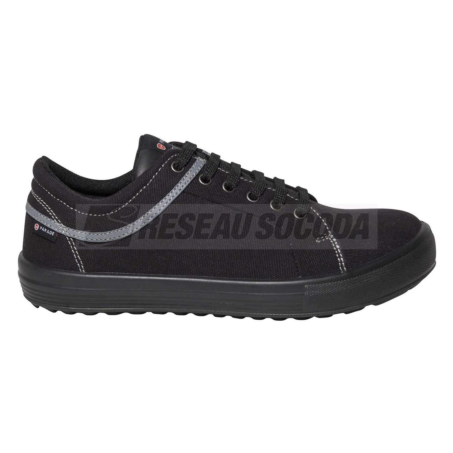 Tennis basse textile valley noire s1p src