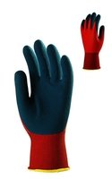 Gant nylon rouge/micromous latex 3142